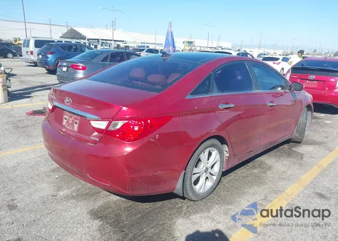 2013 Hyundai Sonata Limited из США, поврежденный, VIN 5NPEC4AC9DH658020